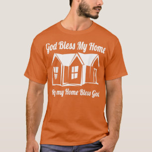 Camiseta Deus abençoe Minha Casa, Espiritual, Religiosa, Ig