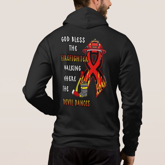 Camiseta Deus Abençoe o Bombeiro (Verso)