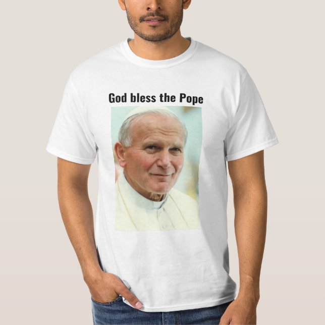 CAMISETA DEUS ABENÇOE O POPE (Frente)