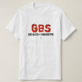 Camiseta Deus Abençoe o Subjuntivo!