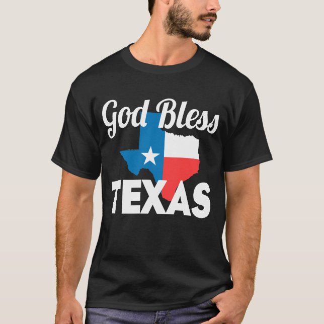 Camiseta Deus abençoe Texas (Frente)