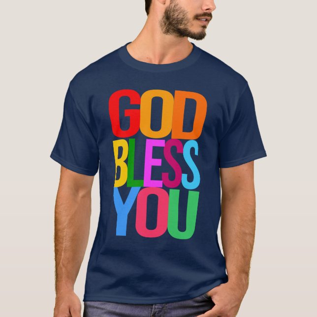 CAMISETA DEUS ABENÇOE VOCÊ (Frente)
