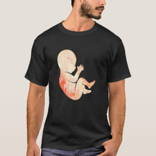 Camiseta Deus ama Crianças Pro Life Anti-Aborto Roe Wade