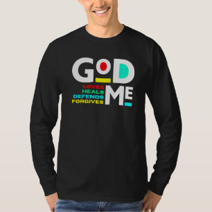 Camiseta Deus Ama Curas Defende Homens Cristãos Perdoados
