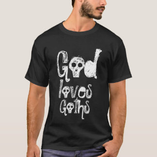 Camiseta Deus ama Góticos