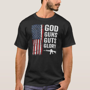Camiseta Deus Armas Glória Patriótica Cristã Pro Gun U