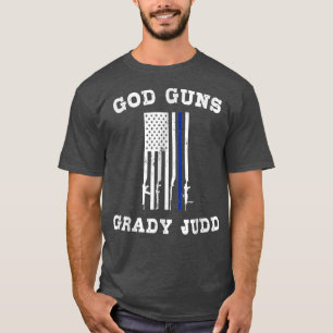 Camiseta Deus Armas Grady Judd American Flag Engraçado