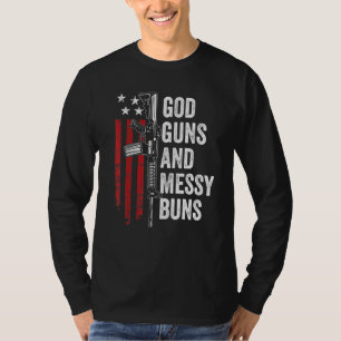 Camiseta Deus Armas Mensagens Armas Cristão Pro Armas Ameri