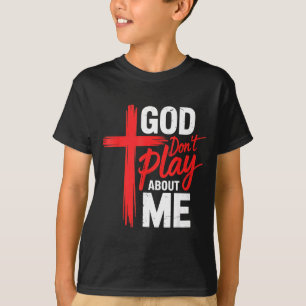 Camiseta Deus Brinca Sobre Fé Inspirador