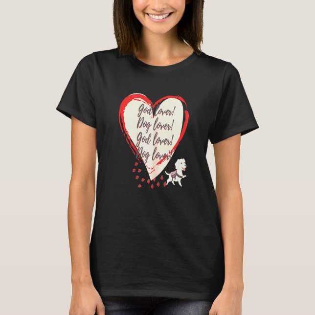 Camiseta Deus Cão Cristão (Frente)