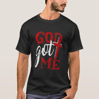 Camiseta Deus, Christian Faithcross, Recebeu-me Citação Rel