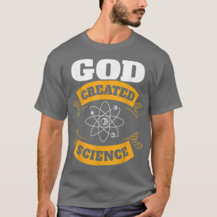 Camiseta Deus Criou o ScienceChristian