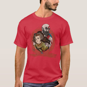 Camiseta Deus Da Ação De JogoAventura Deus Da Guerra