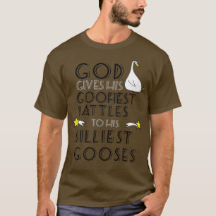 Camiseta Deus Dá As Suas Batalhas Mais Goofistas Ao Seu Goo