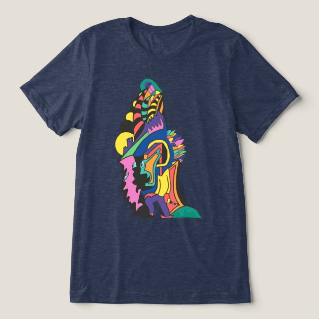 Camiseta Deus da Cor (Design frontal)