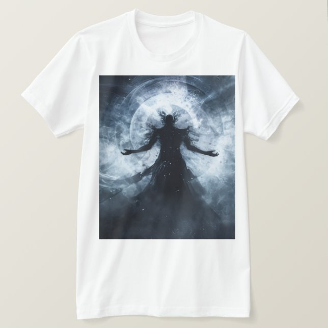 Camiseta Deus da escuridão  (Frente do Design)