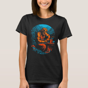 Camiseta Deus da Mitologia Grega do Fogo Hephaestus