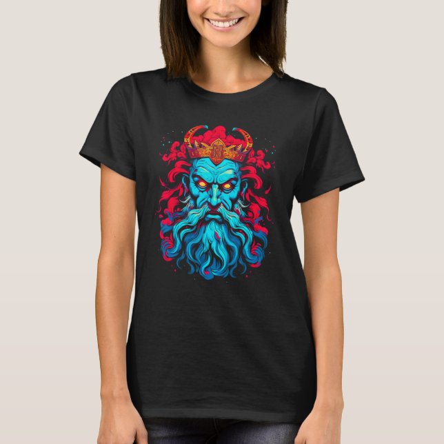 Camiseta Deus da Morte Hadade da Mitologia Grega (Frente)