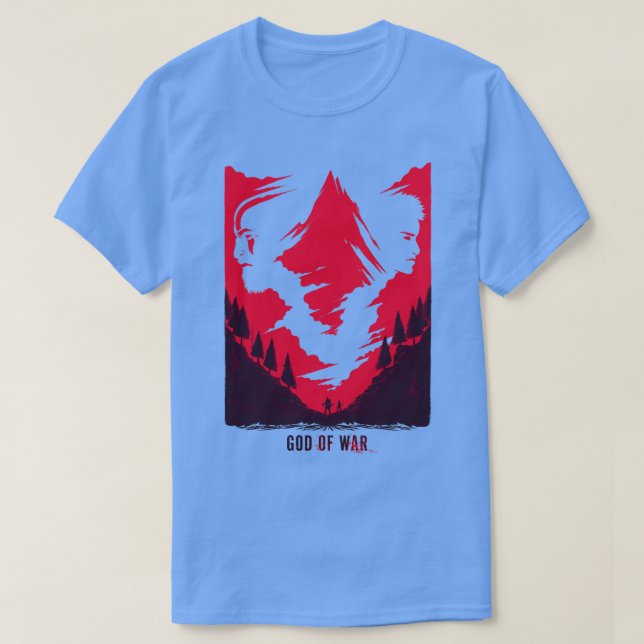 Camiseta Deus de Kratos Atreus (Frente do Design)