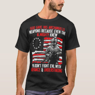 Camiseta Deus Deu A Sua Armadilha Armada Soldado Vetera