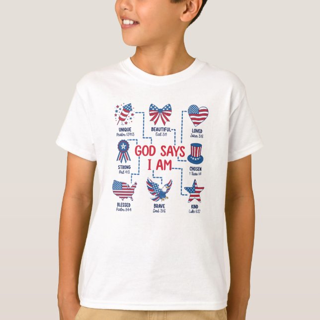 Camiseta Deus Diz Que Eu Sou Escolhido (Frente)