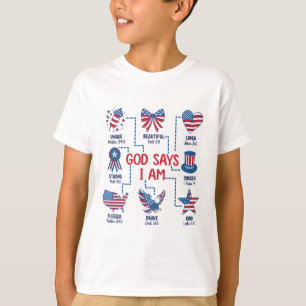 Camiseta Deus Diz Que Eu Sou Escolhido