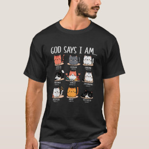 Camiseta Deus Diz Que Sou Especialmente Escolhido, Único Am