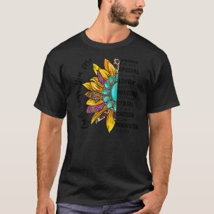 Camiseta Deus Diz Que Você É Uma Turquesa Única E Adorável