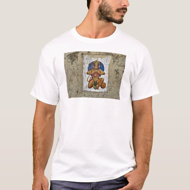 Camiseta Deus do macaco (Frente)