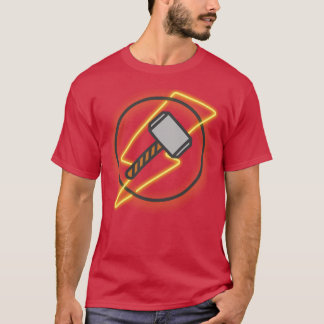 Camiseta Deus do Mjllnir dos relâmpagos e trovão