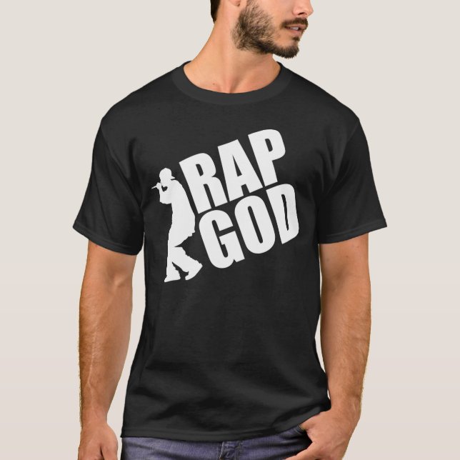 Camiseta Deus do rap (Frente)