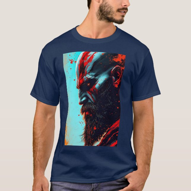 Camiseta Deus dos cratos de guerra (Frente)