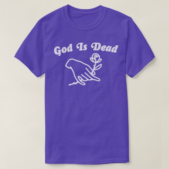 Camiseta Deus é a citação do Morto Nietzsche (Frente do Design)
