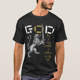 Camiseta Deus É a Única Solução – Design Fortalecido pela F