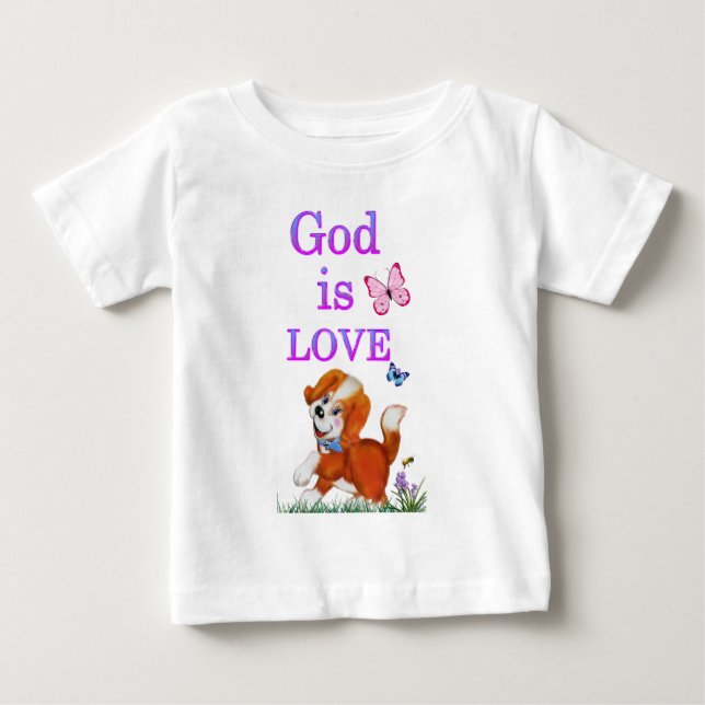 Camiseta Deus é amor (Frente)