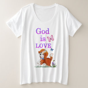 Camiseta Deus é amor