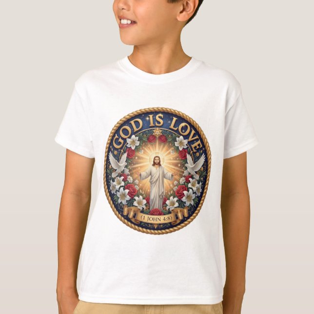 CAMISETA DEUS É AMOR (Frente)