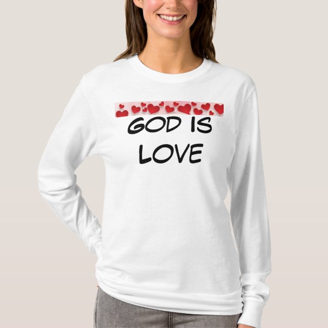 Camiseta Deus é amor (Frente)