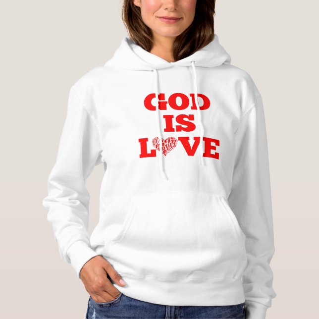 Camiseta Deus é amor, Bíblia, fala mulher (Frente)