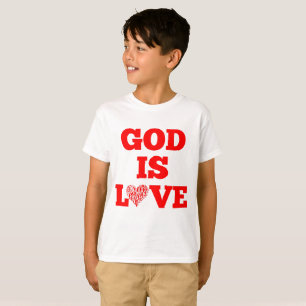 Camiseta Deus é amor, cota Bíblia