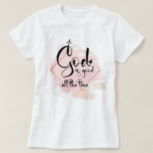 Camiseta Deus é bom o tempo todo