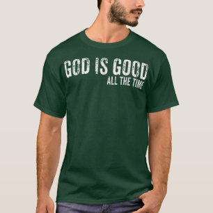 Camiseta Deus é bom o tempo todo fé cristã espiritual