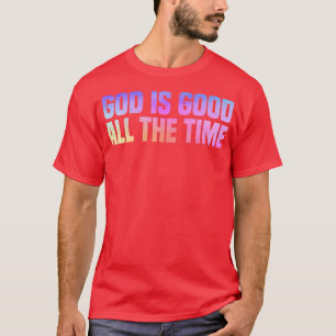 Camiseta Deus é bom o tempo todo fé cristã espiritual