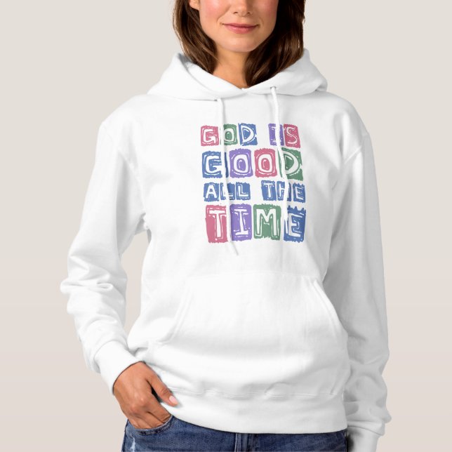 Camiseta Deus é bom O tempo todo Fé retrô (Frente)