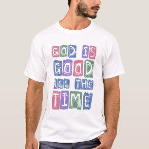 Camiseta Deus é bom O tempo todo Fé retrô
