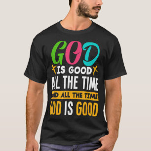 Camiseta Deus É Bom O Tempo Todo Jesus Cristo Christian Gi