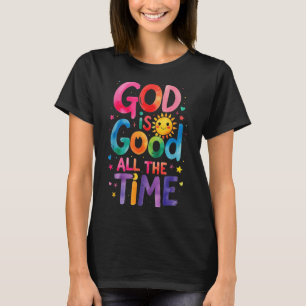 Camiseta Deus É Bom O Tempo Todo Jesus Cristo Christian Gi