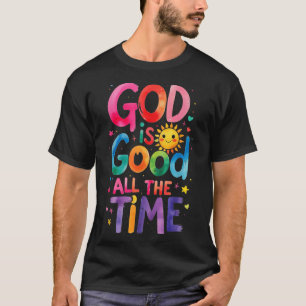 Camiseta Deus É Bom O Tempo Todo Jesus Cristo Christian Gi