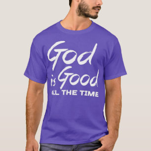 Camiseta Deus É Bom O Tempo Todo Presente De Culto Cristã