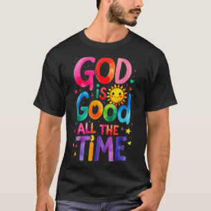Camiseta Deus É Bom Todo O Tempo Jesus Cristo Cristão Gi